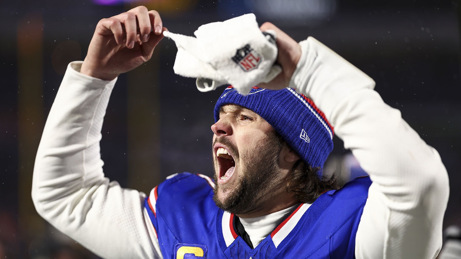 Josh Allen celebrates Getty Images 2194258750 3 10 25