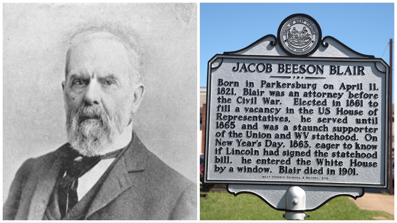 Judge Jacob Blair was instrumental in West Virginia statehood. Once that happened, he took his judicial talents to the Wild West in Wyoming.