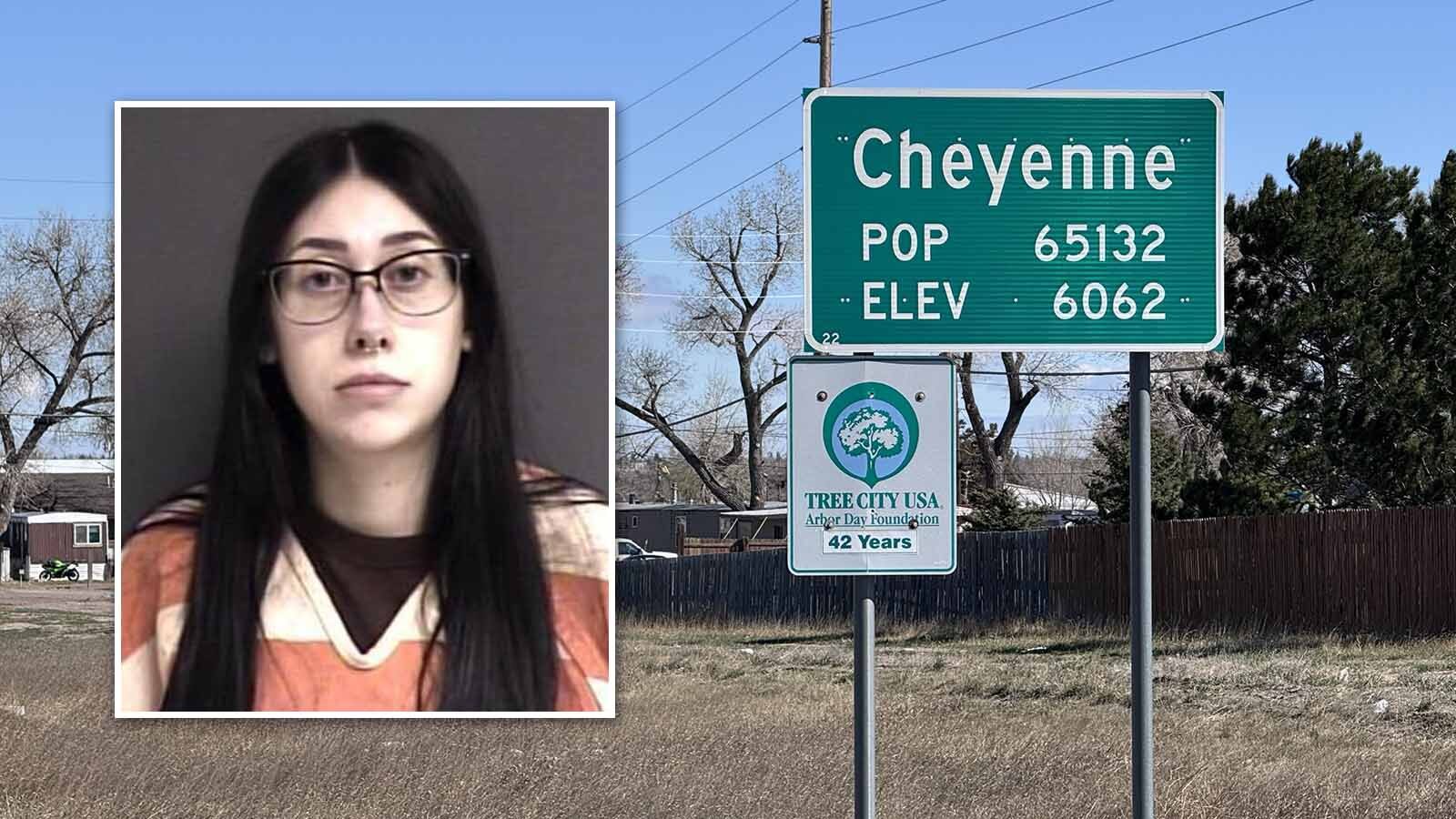 Juliette Martinez faces a first-degree murder charge in the death of her 4-month-old son. The boy's father, Joseph Hanson, also has been charged with first-degree murder. His booking photo was not available from the Laramie County Detention Center.