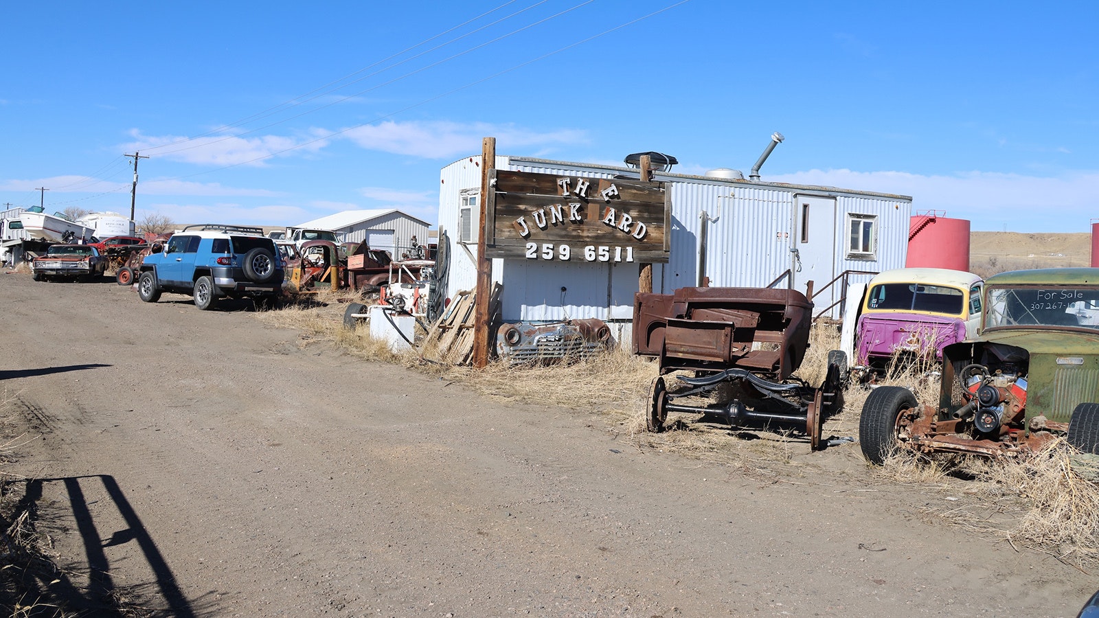 The Junkyard in Glenrock boasts 5 acres of classic junk cars from Model Ts to 1950s and 1960s cars and trucks.