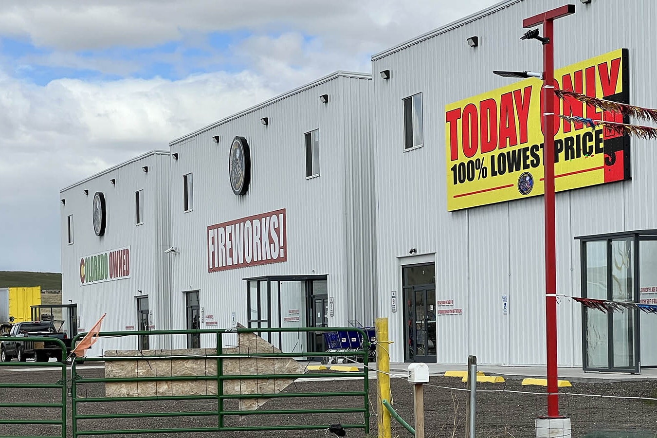 A fued between the owner and operator of Jurrasic Fireworks and Artillery World, and Laramie County Commissioners, has escallaged with alleged threatening emails sent to two commissioners.