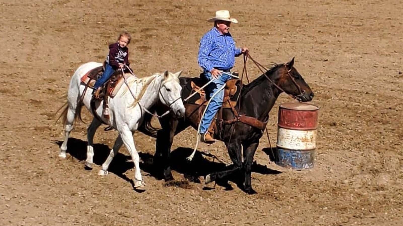 Justin Beasley loves to spend time on horseback when he is not out aligning spines.