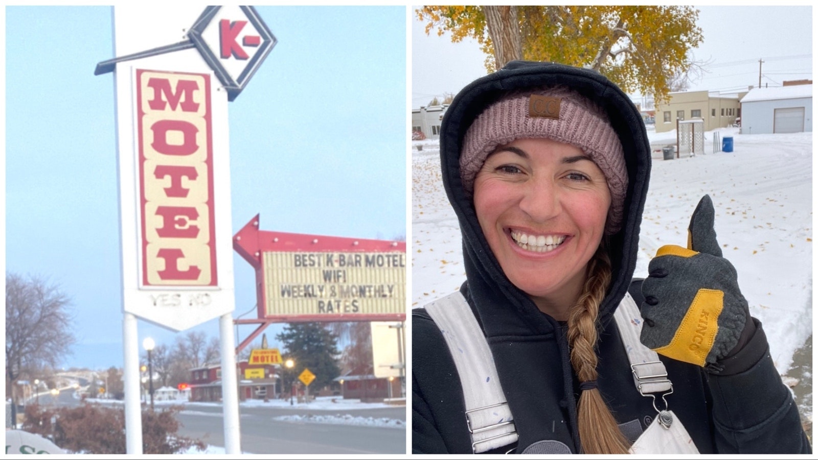 Even a polar vortex dropping temperatures to minus 30 degrees and colder can't slow Amanda McGrew and the renovation of her Best K-Bar Motel in Greybull.