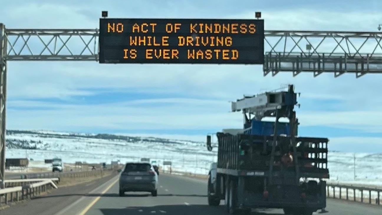 KINDNESS Road Sign 2