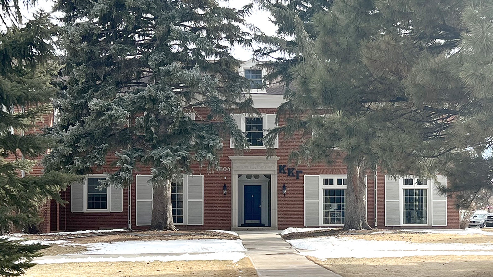 The Kappa Kappa Gamma sorority house at the University of Wyoming.