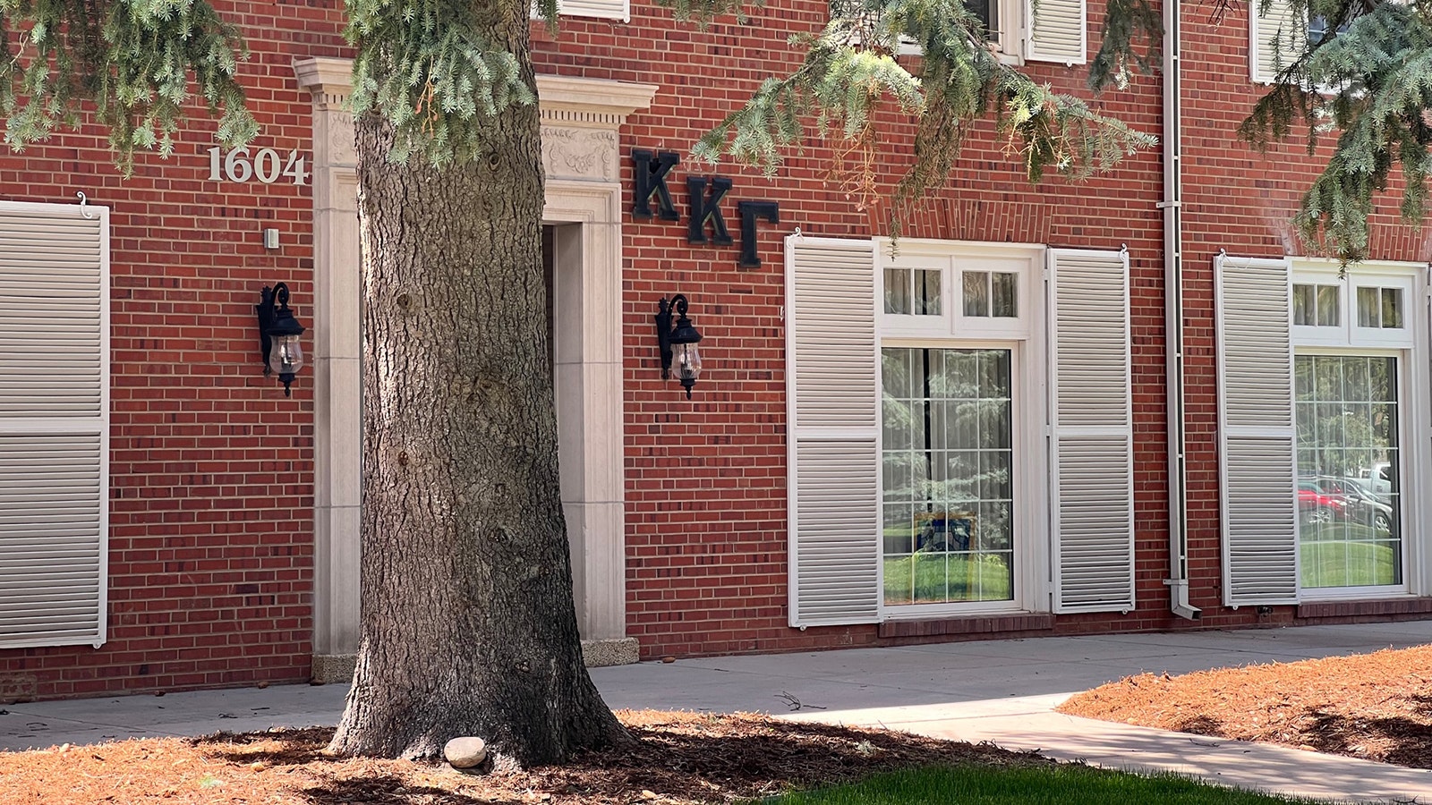 The Kappa Kappa Gamma sorority house in Laramie, Wyoming.