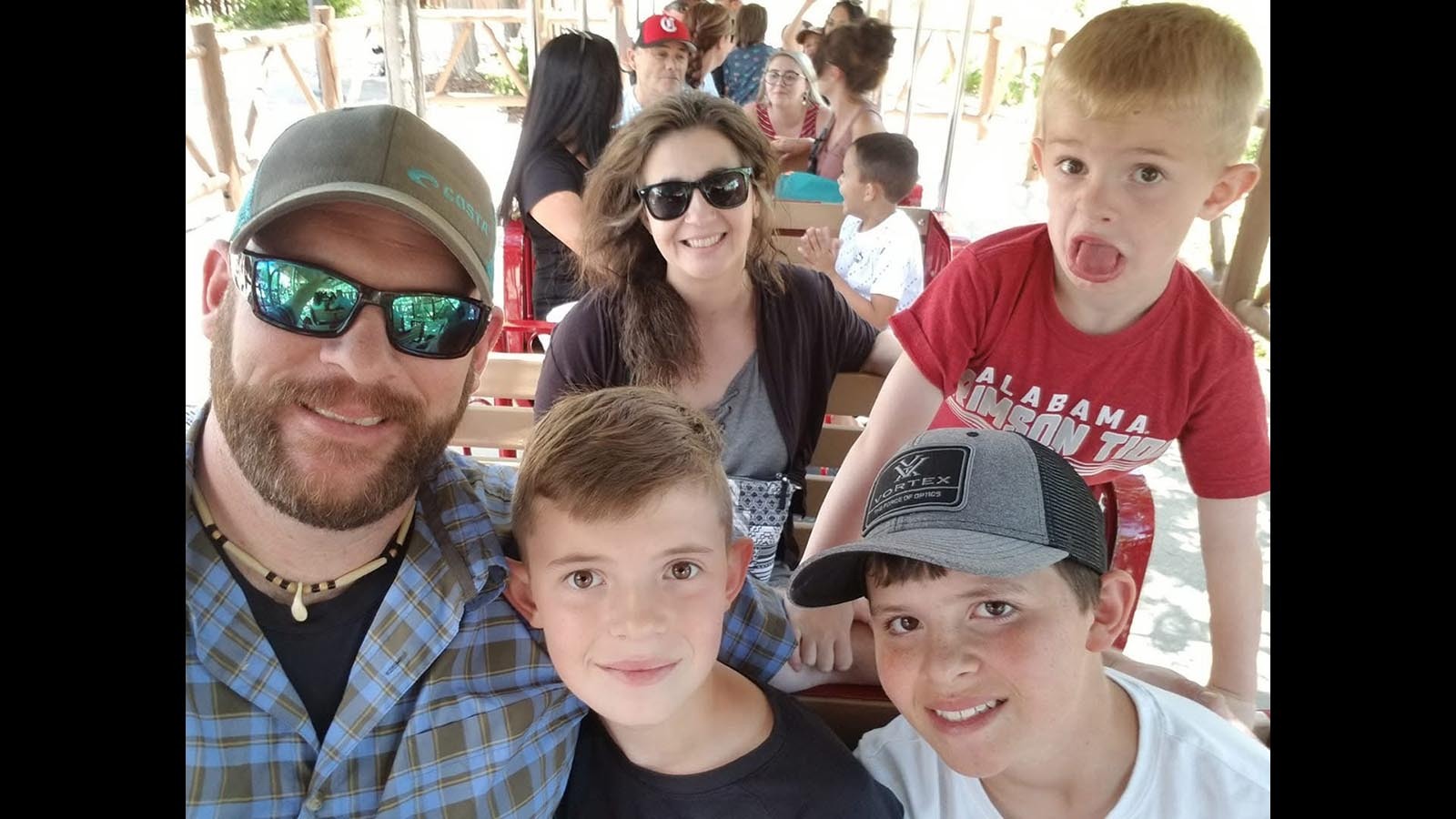 The Keeler family of Buffalo, Wyoming, lost their home to fire on Thursday afternoon. A young son was hospitalized overnight but released after reportedly trying to save a dog.