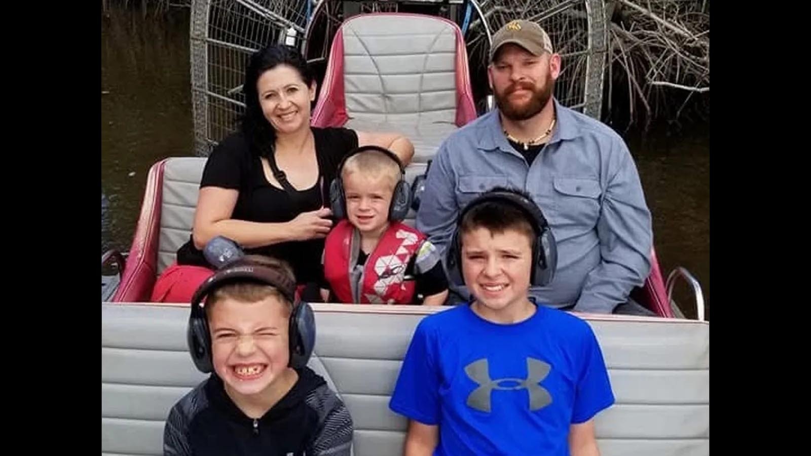 The Keeler family of Buffalo, Wyoming, lost their home to fire on Thursday afternoon. A young son was hospitalized overnight but released after reportedly trying to save a dog.