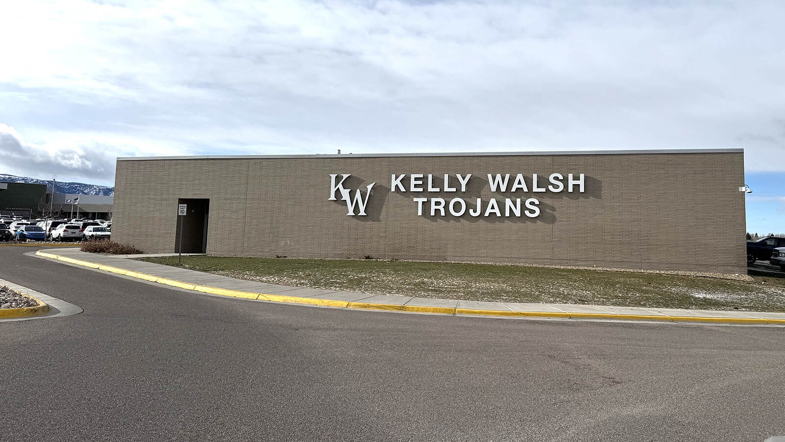 Kelly Walsh High School is one of several on precautionary lockdown Tuesday morning, Dec. 10, 2024.