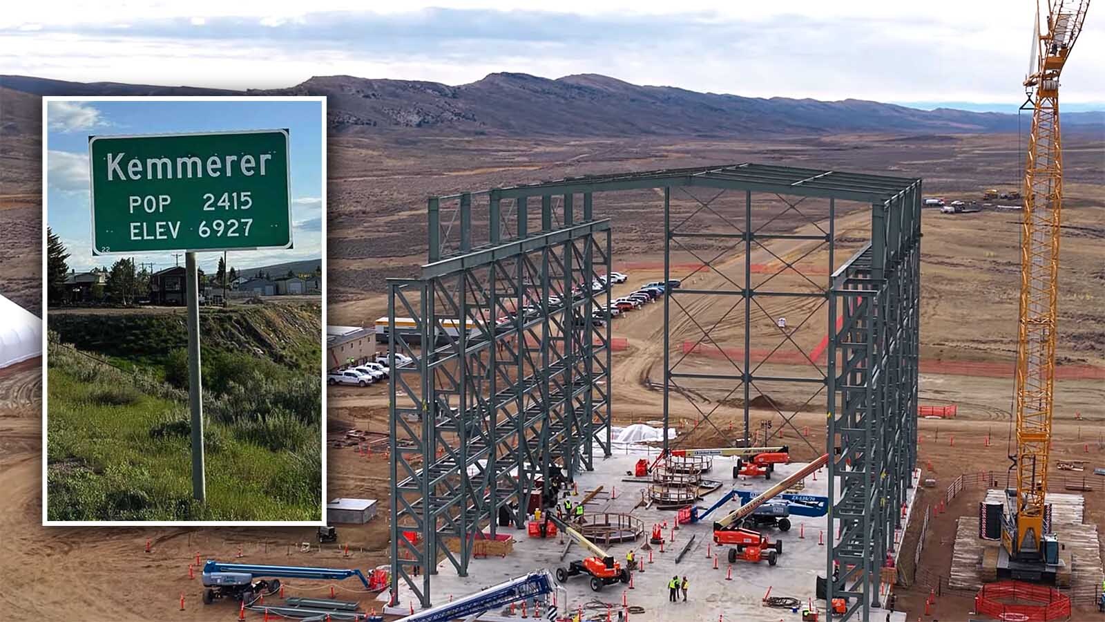 Kemmerer terrapower test facility construction 3 29 26