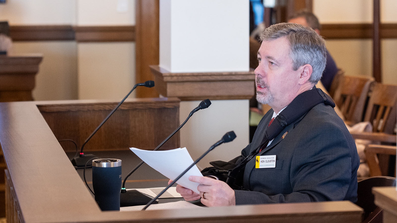 Rep. Ken Clouston, R-Gillette