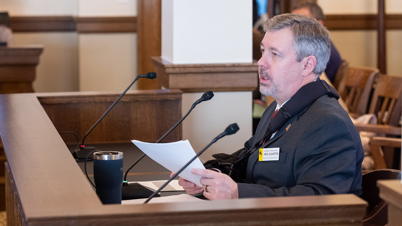 State Rep. Ken Clouston, R-Gillette.