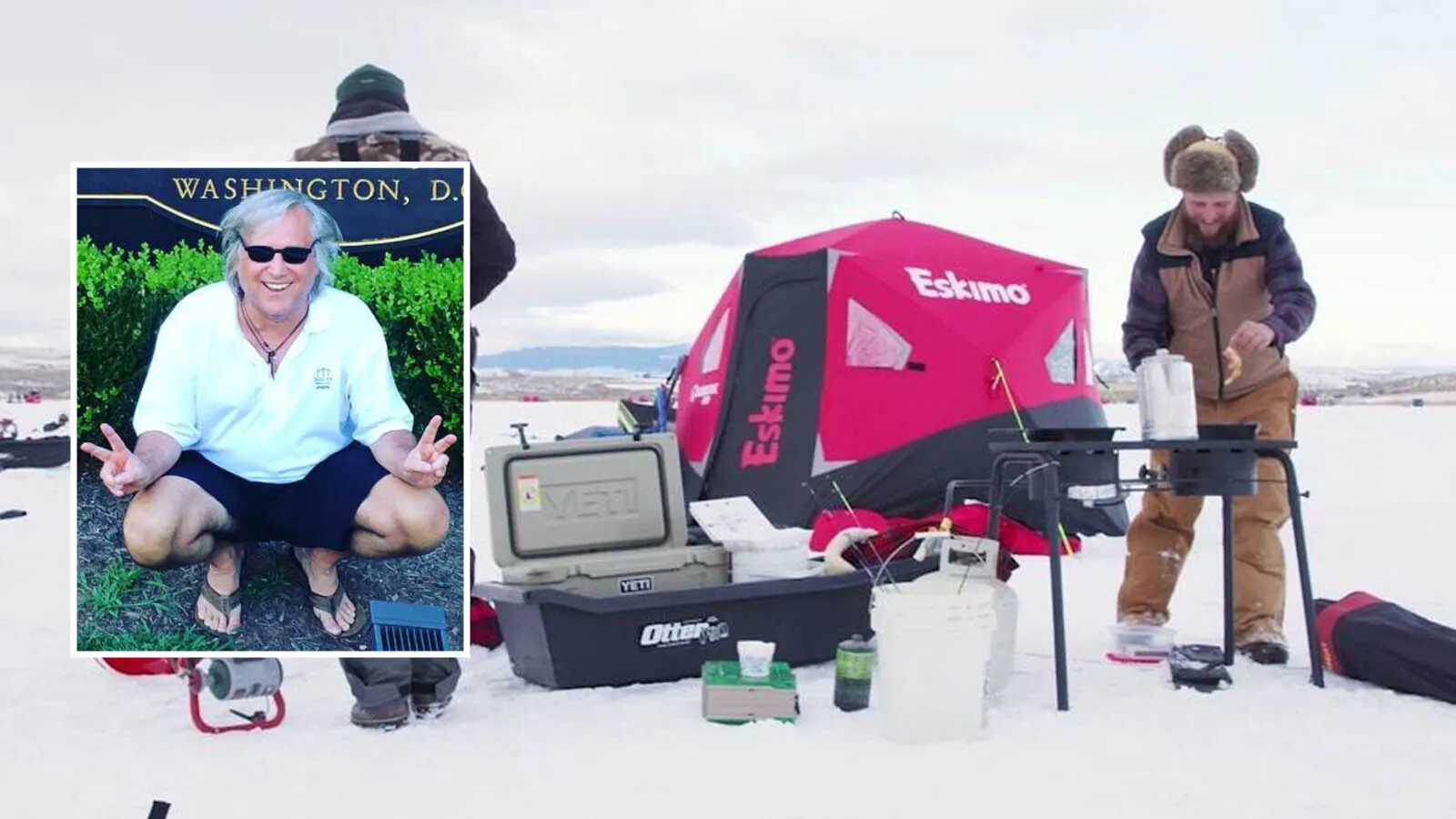 Kevin Kolenda saratoga ice fishing 2 3 25