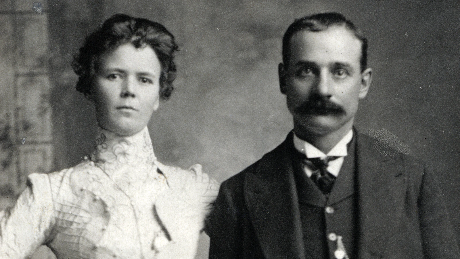 Harvey Logan poses with Della Moore. The outlaw had earned the reputation as the "wildest of the Wild Bunch” by the Pinkertons. However, historians say that he was not the bad man he was portrayed to be.