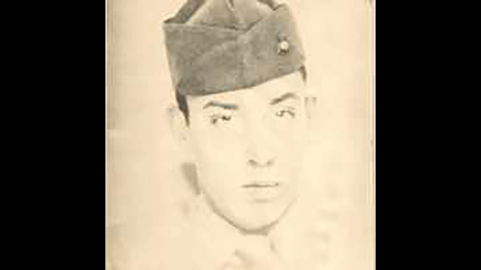 Charles Billings in a military uniform.
