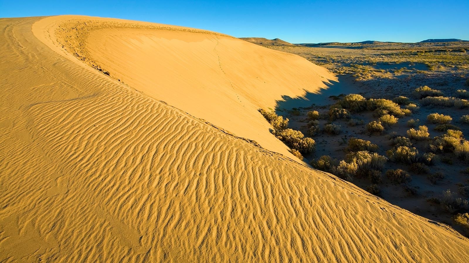Spending time in Wyoming’s vast Killpecker Sand Dunes deserves a spot on anyone’s bucket list. It feels like visiting another planet — a place where the sand sings to you.