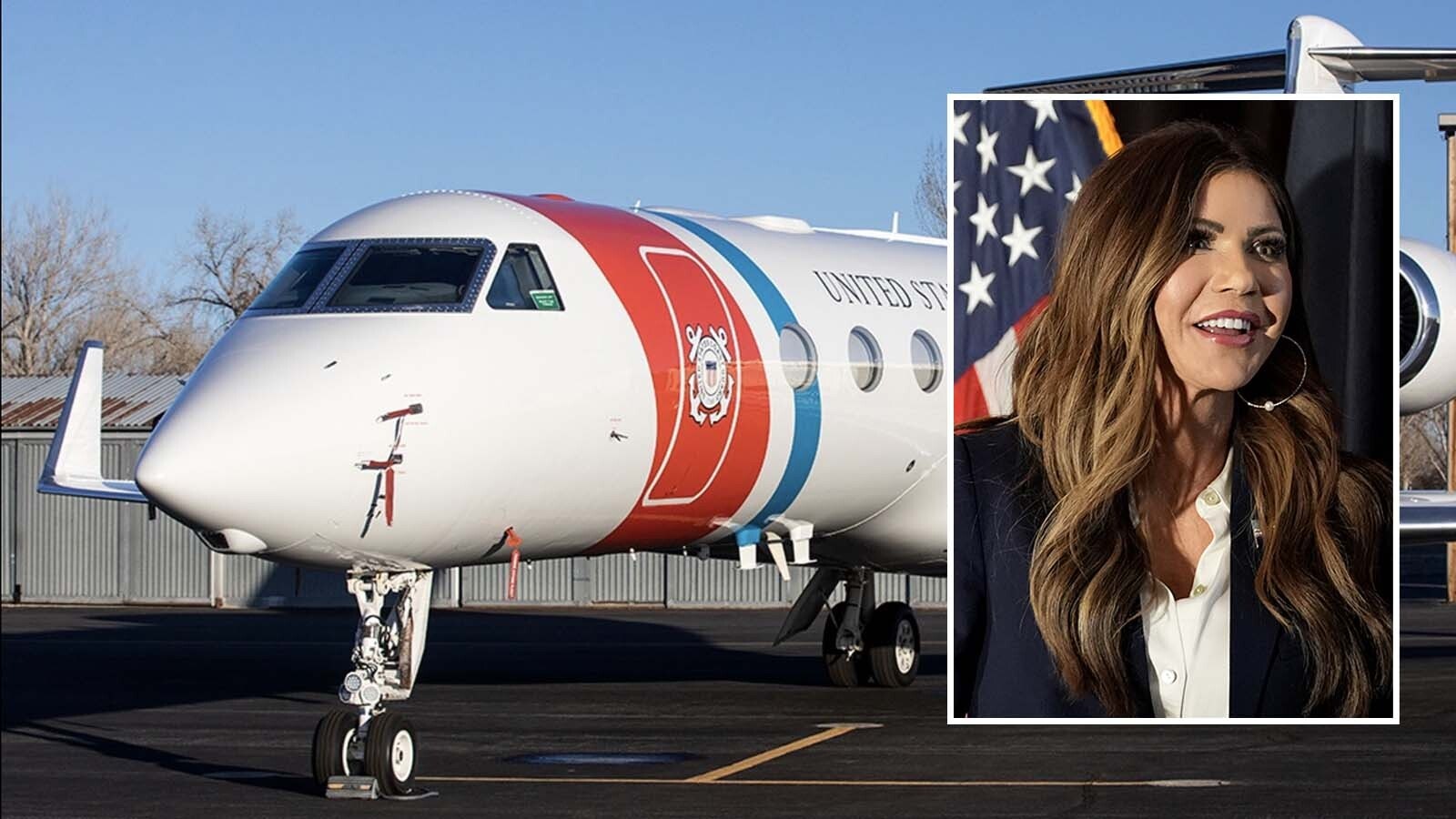 Secretary of Homeland Security Kristi Noem made a pit stop in the Bighorn Basin overnight Sunday. Her Coast Guard jet landed in Worland and Noem spent the night at a ranch near Ten Sleep. She was gone early Monday before most people knew she was there.