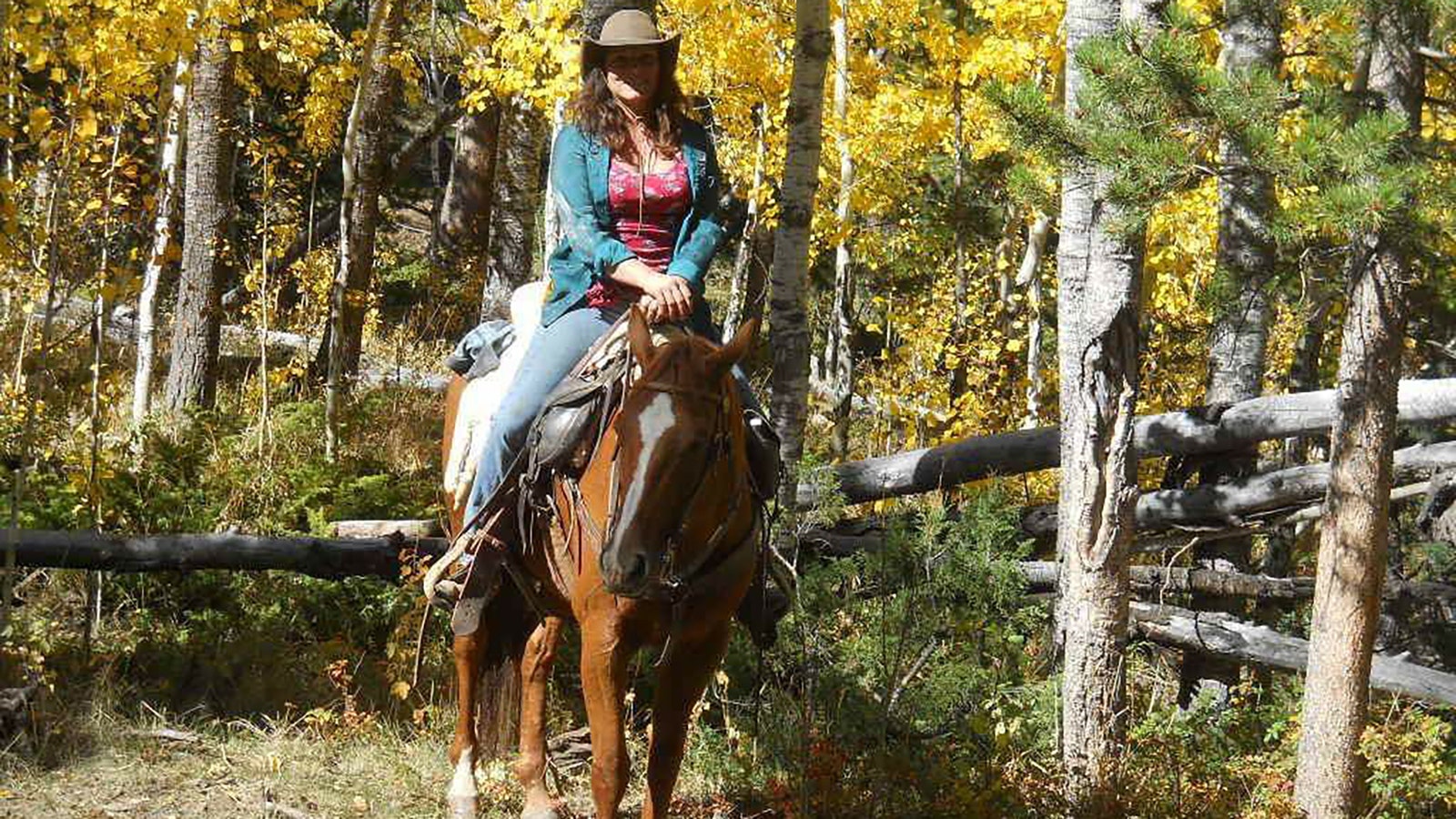 Krisztina Gayler has experience ranching in Europe and Colorado. She says range riding is effective in protecting livestock from wolves, but it’s brutally hard work.