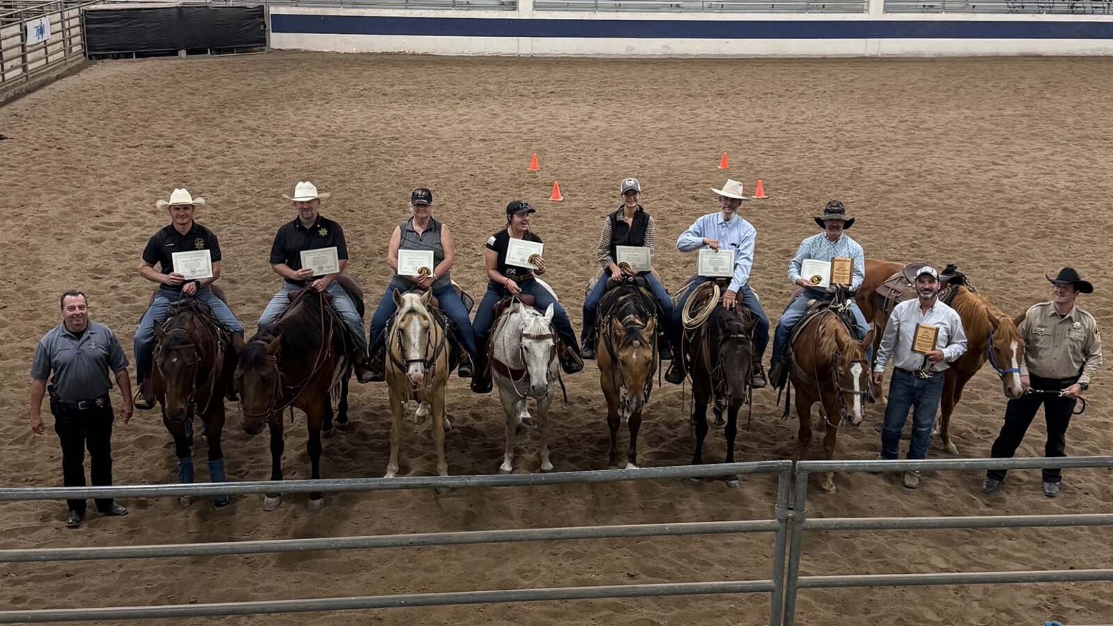 Laramie County Sheriff Brian Kozak and his deputies spent a week training themselves and their horses for the much-anticipated return of the mounted patrol for parades and events on the streets of Cheyenne.