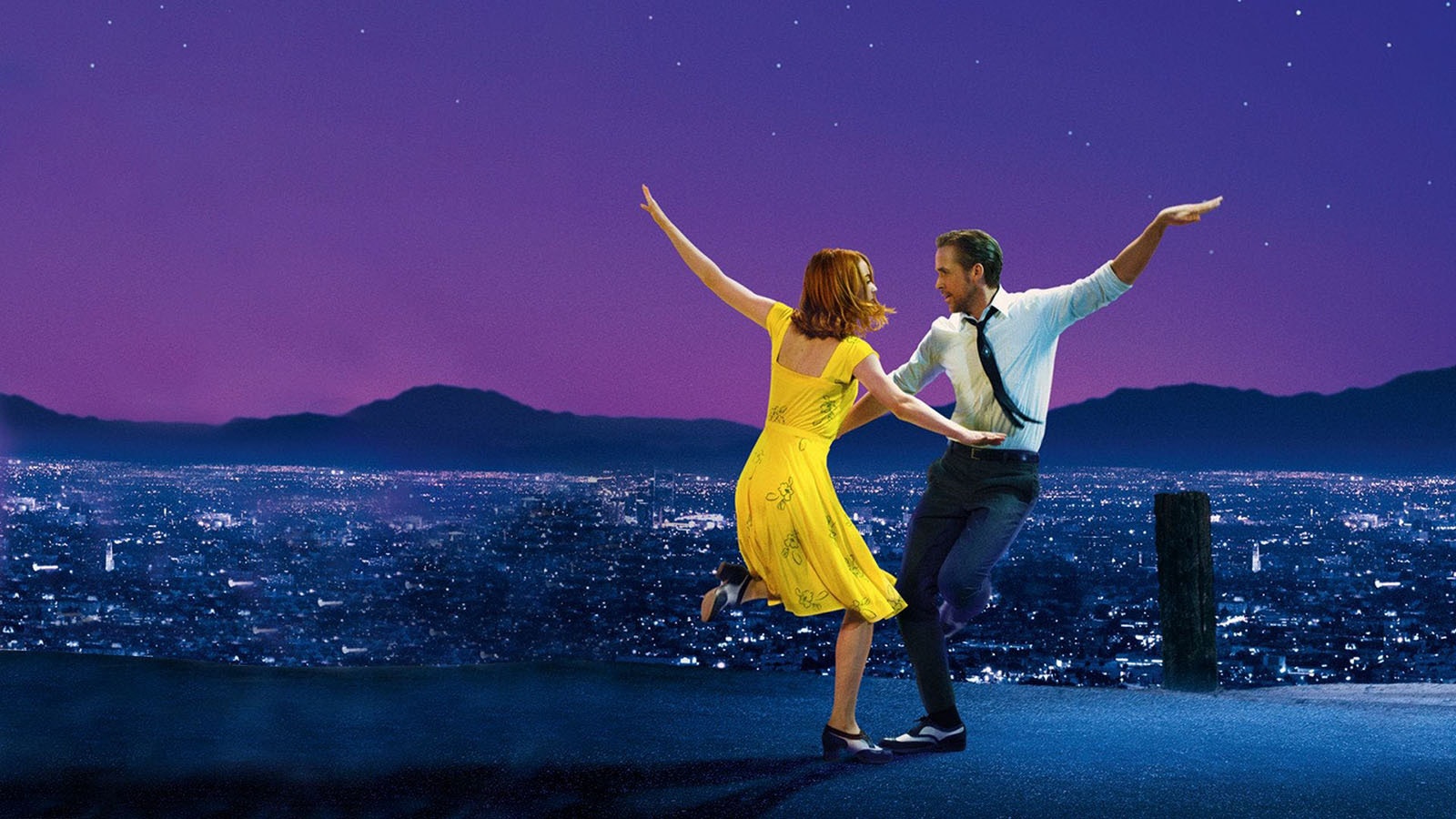Emma Stone and Ryan Gosling in "La La Land," a 2016 film that was nominated for 14 Academy Awards and won six. A Ucross residency led Damien Chazelle to create the script for the film.