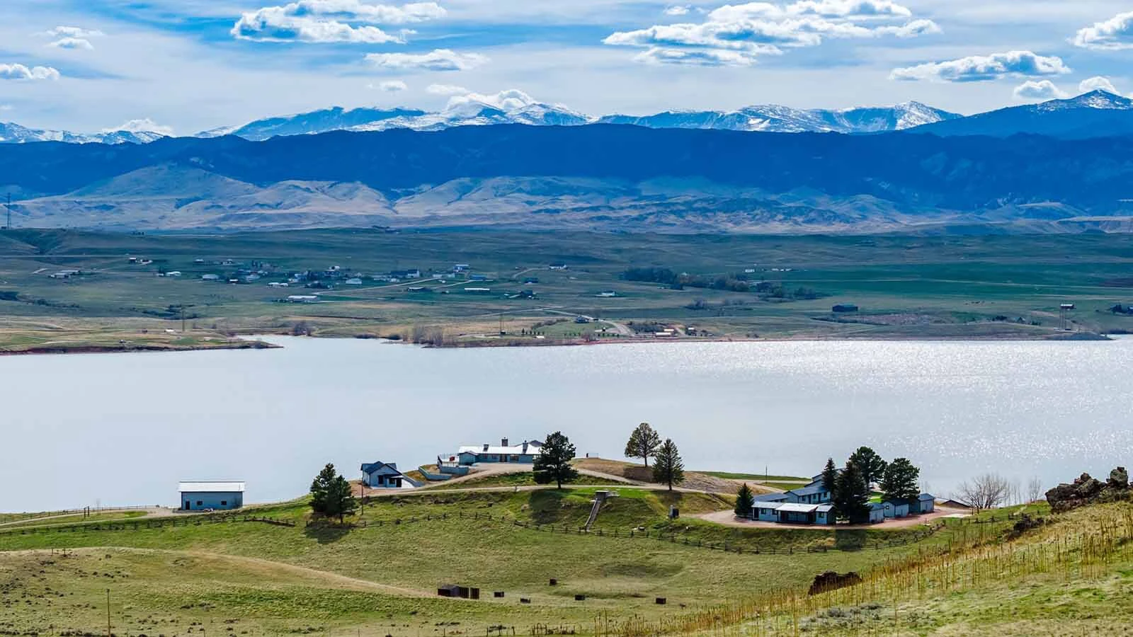 The only deeded residential property on the eastern shore of Lake De Smet is for sale and priced at $7.5 million. Texaco owned the property, but it became a retreat with views of the lake, Bighorn Mountains and the legendary "Smetty" lake monster.