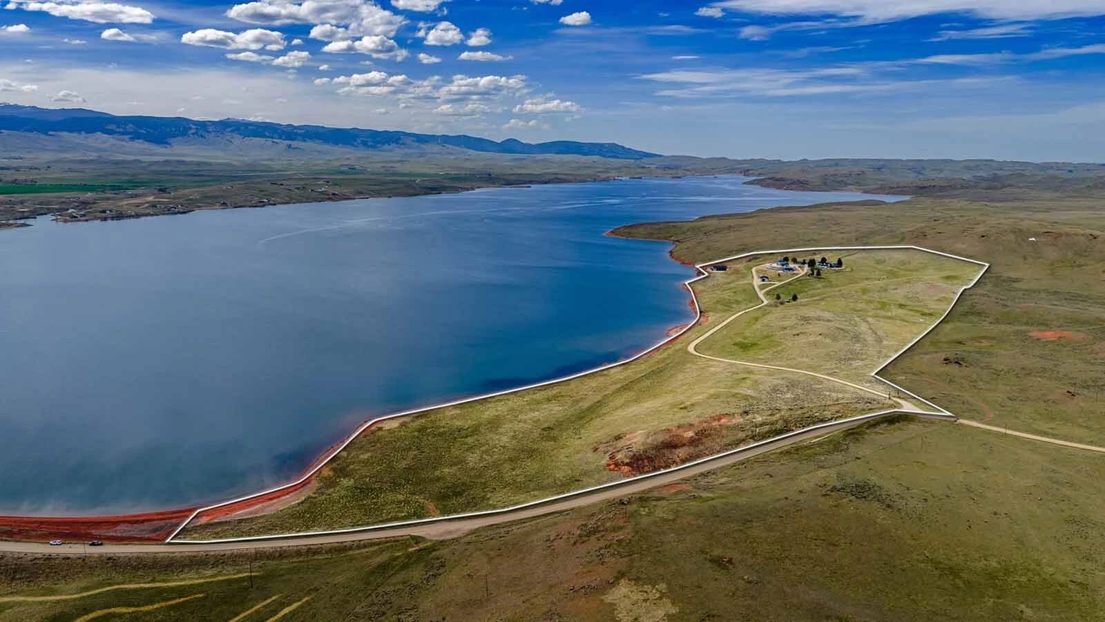 The only deeded residential property on the eastern shore of Lake De Smet is for sale and priced at $7.5 million. Texaco owned the property, but it became a retreat with views of the lake, Bighorn Mountains and the legendary "Smetty" lake monster.