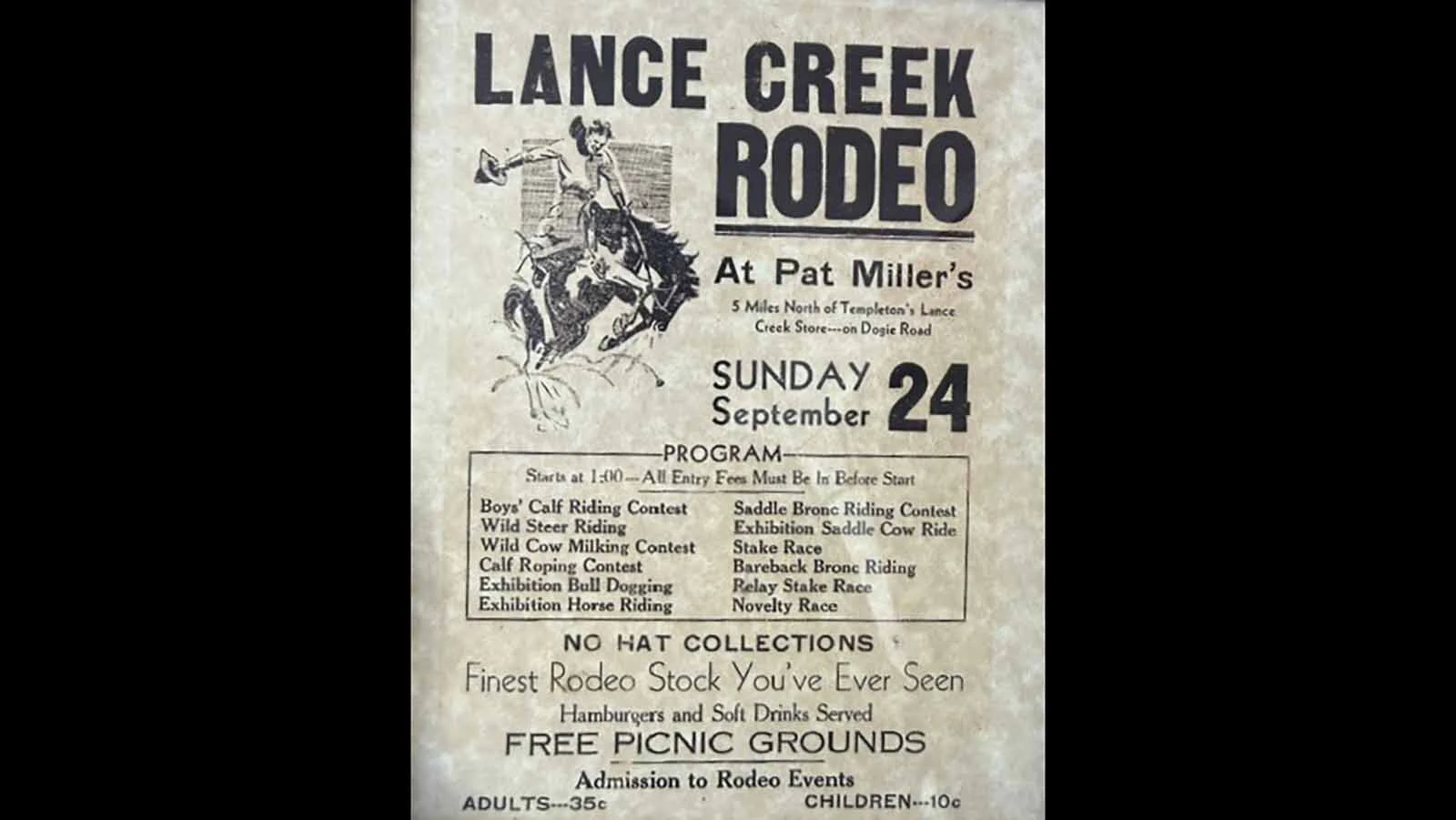 From 1918 to the 1950s, the oil field camps in Lance Creek, Niobrara County, ebbed and flowed with the oil. The highest number of residents was to be 5,000 people and today, there are less than 50 residents.