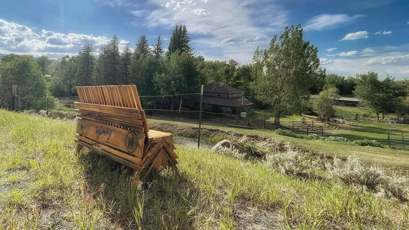 A Lander man built two wooden benches and "gifted" them to his neighbors to enjoy the "iconic views" from the popular Tomato Loop trail. They were both stolen, so Applegate is giving it one more shot. "Third time's the charm," he hopes.
