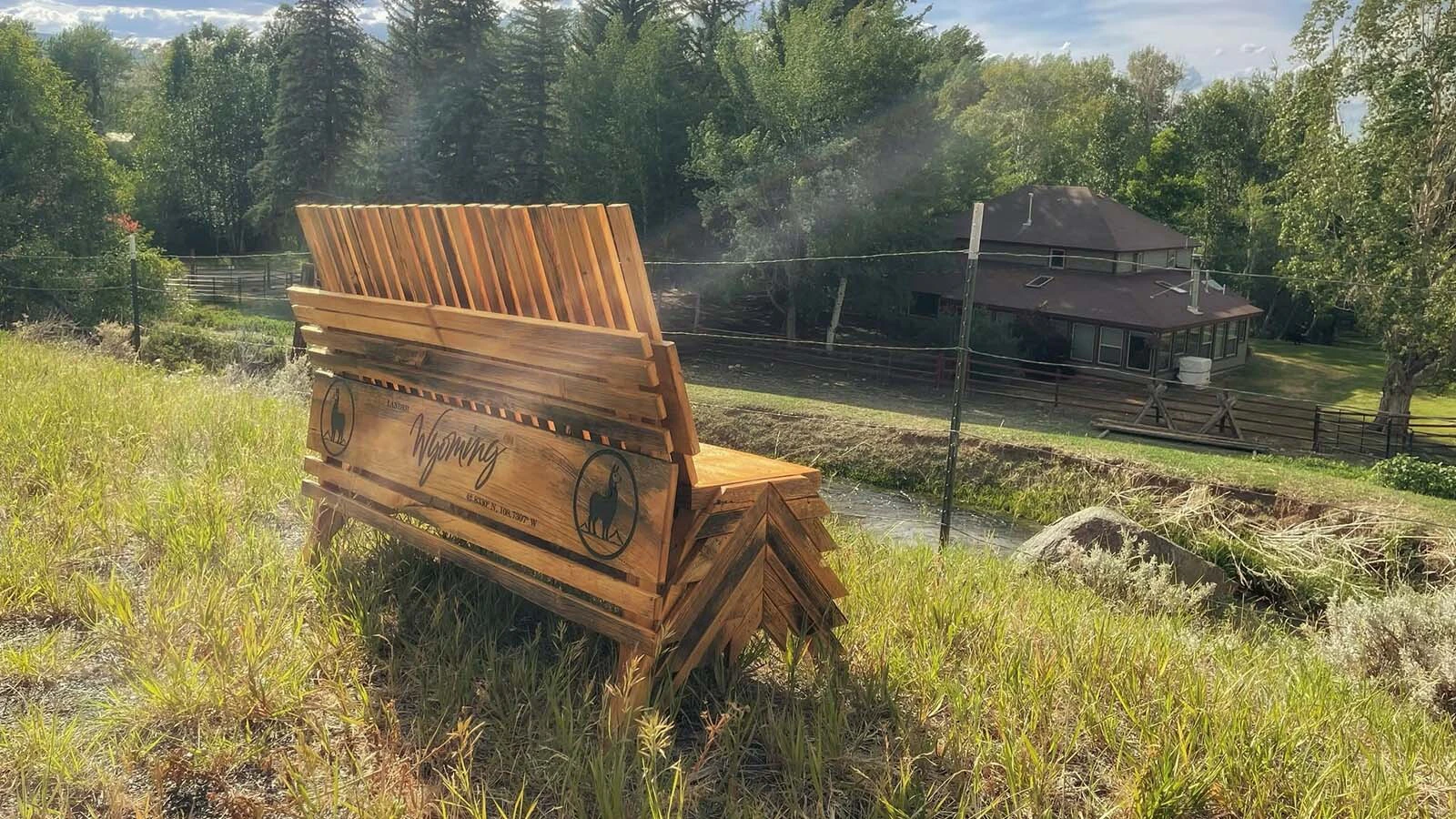 A Lander man built two wooden benches and "gifted" them to his neighbors to enjoy the "iconic views" from the popular Tomato Loop trail. They were both stolen, so Applegate is giving it one more shot. "Third time's the charm," he hopes.