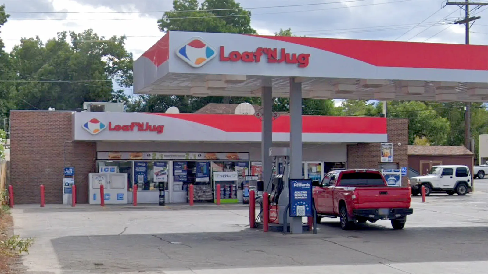 The Loaf N' Jug store at 195 Main St. in Lander, Wyomiung.