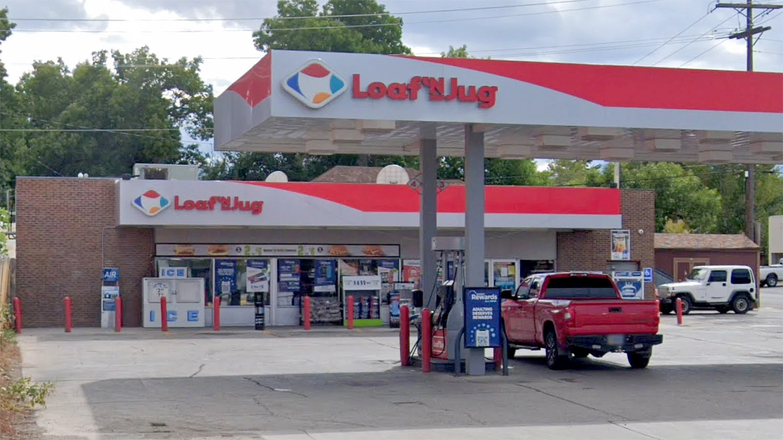 The Loaf N' Jug store at 195 Main St. in Lander, Wyomiung.