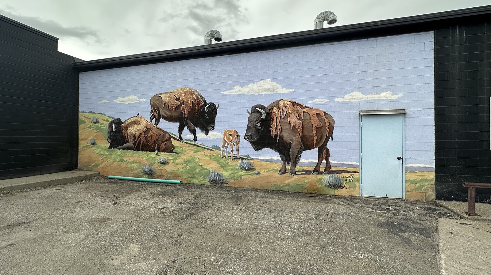 Murals, like those found in downtown Lander, reflect Wyoming's Western culture while highlighting local artists.