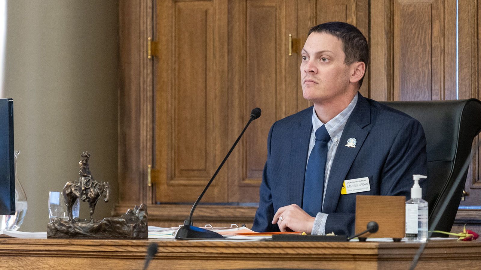 State Rep. Landon Brown, R-Cheyenne.