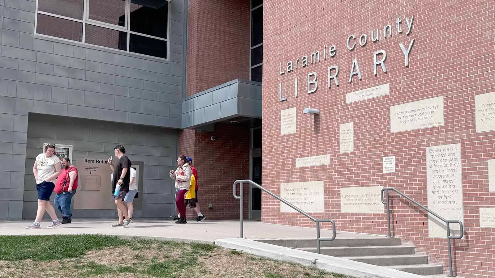 The Laramie County Library's main branch in Cheyenne.