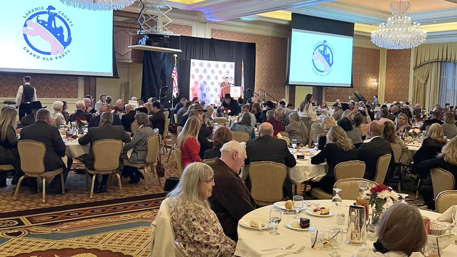 It was a packed house recently for the annual Laramie County Republican Party Lincoln Day Dinner in Cheyenne.
