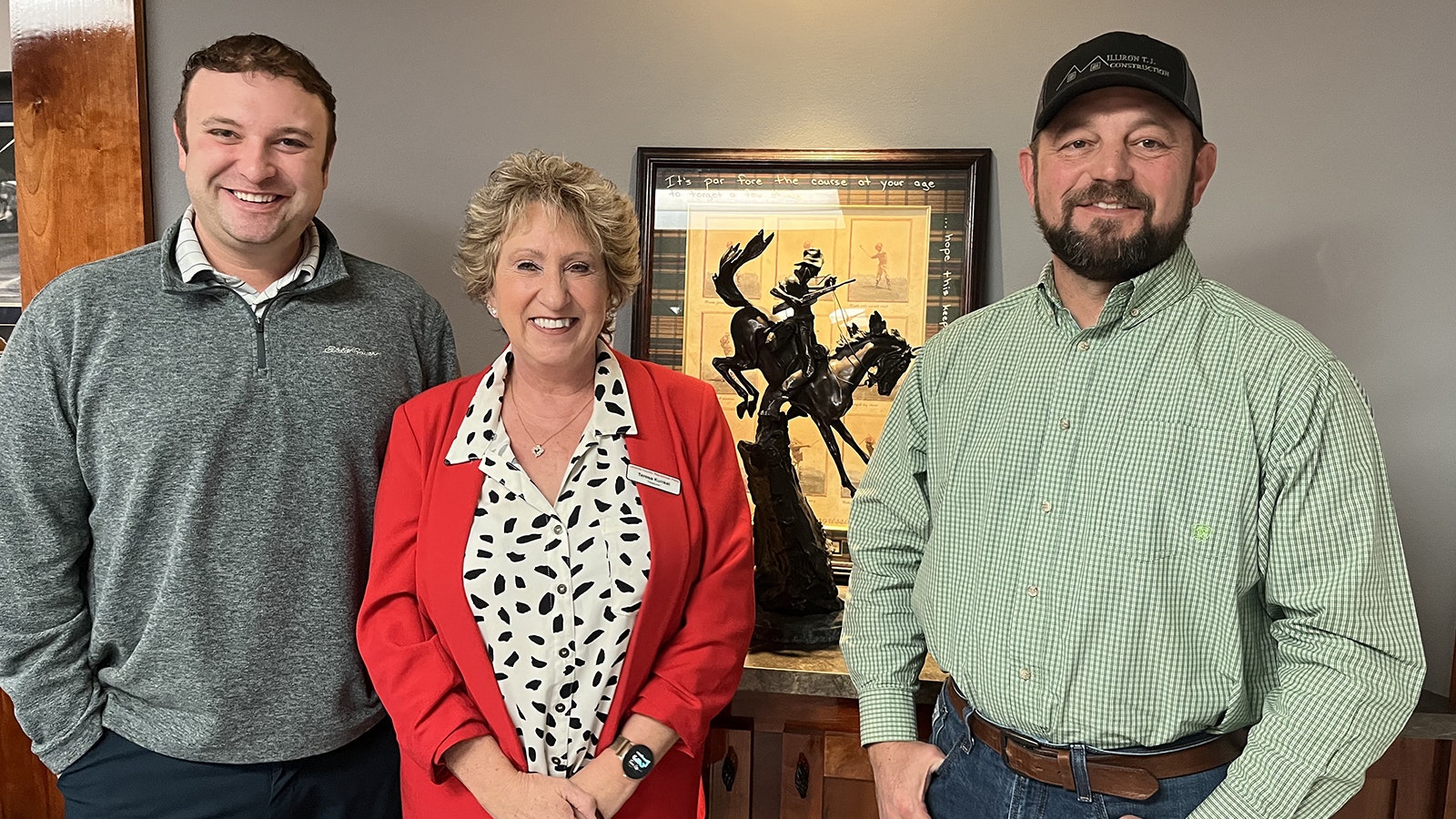 Laramie County GOP Committeeman Dallas Tyrrell, from left, Treasurer Teresa Kunkel and Chairman Taft Love credit a reinvigorated recruiting and fundraising approach for their county party's recent success.
