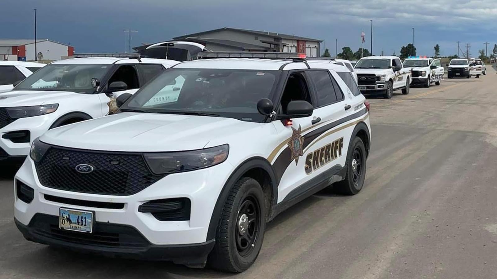 Laramie County Sheriffs Office patrol car 7 30 25