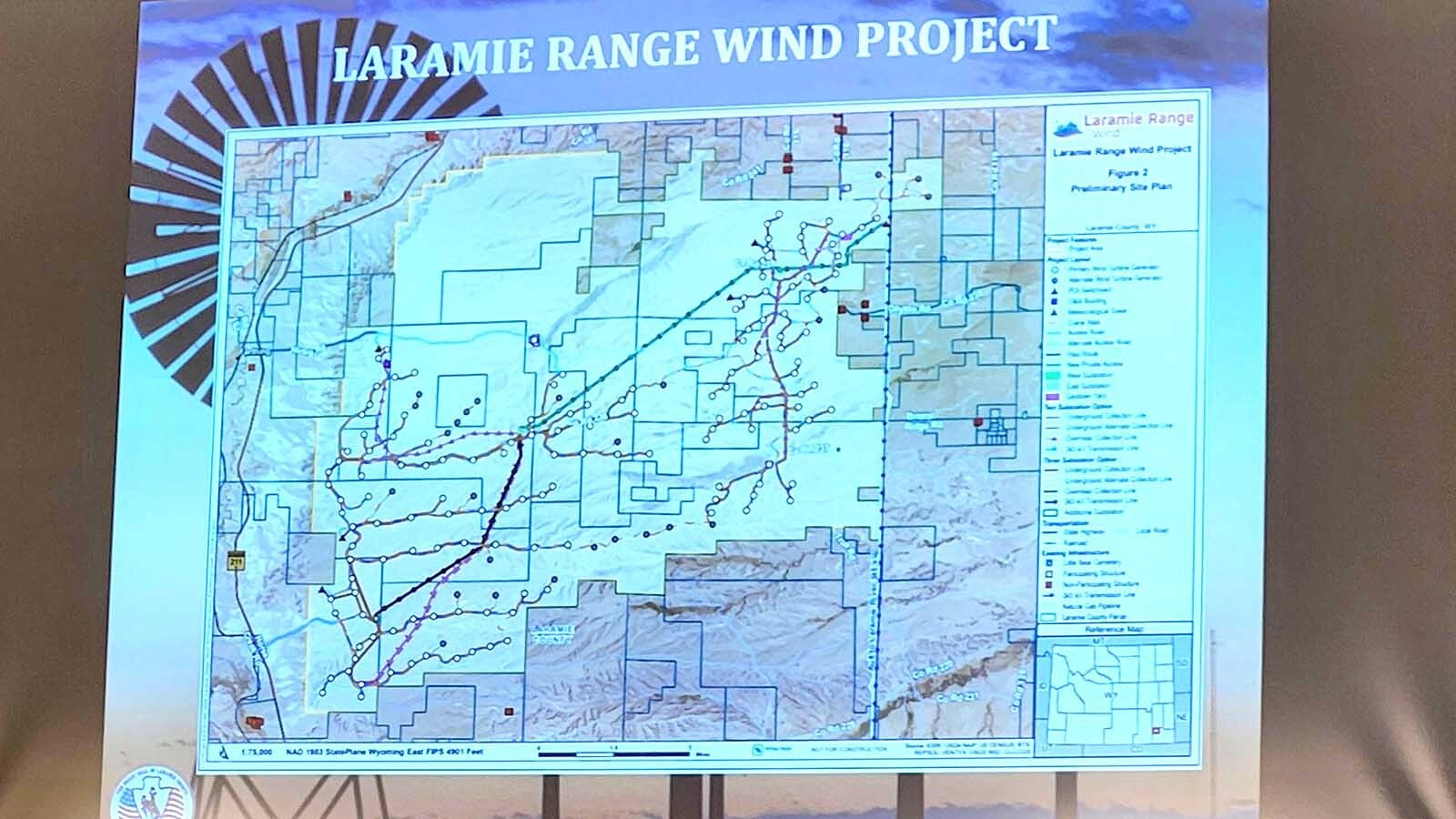 Laramie County locals clashed Thursday over a proposed 56,000-acre wind project that would cover an area nearly three times the size of Cheyenne. Some were ranchers advocating for property rights, others for impacts on wildlife like eagles and earthworms.