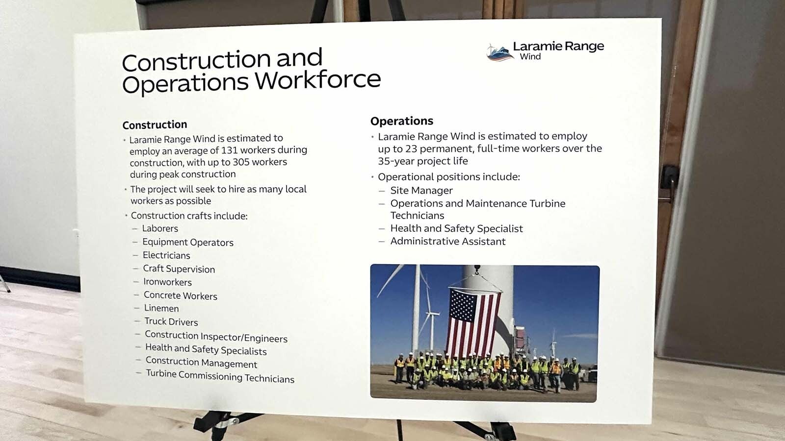 An interested crowd of Cheyenne residents — many from north of town near the area proposed by Repsol for wind development — attended an information session Thursday night at the Kiwanis Community House in Cheyenne.
