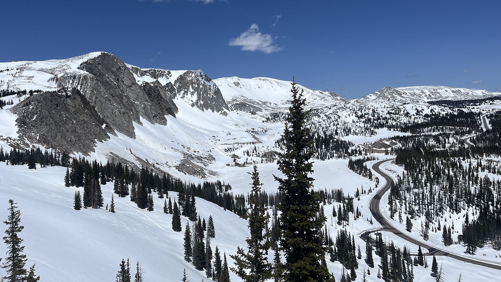 The Snowy Range offers a wide range of backcountry options well into the summer months for hardcore skiers and snowboarders that aren't quite ready to hang it up for the season.
