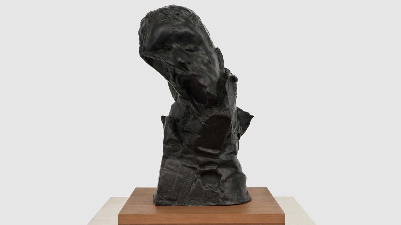 A bronze by Louis Eisner titled "Orpheus" will be part of a unique art exhibit at the laundromat in Dubois, Wyoming.