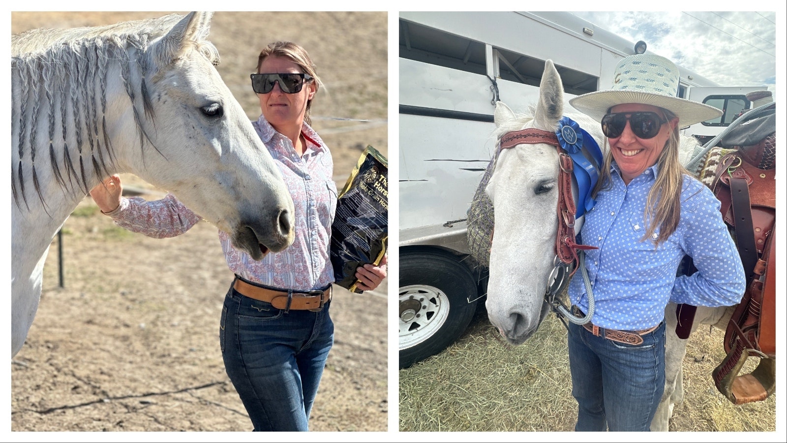 Megan Robinson moved to Cody from Denver due in part to a promise from her fiancé that she could take horsemanship lessons.