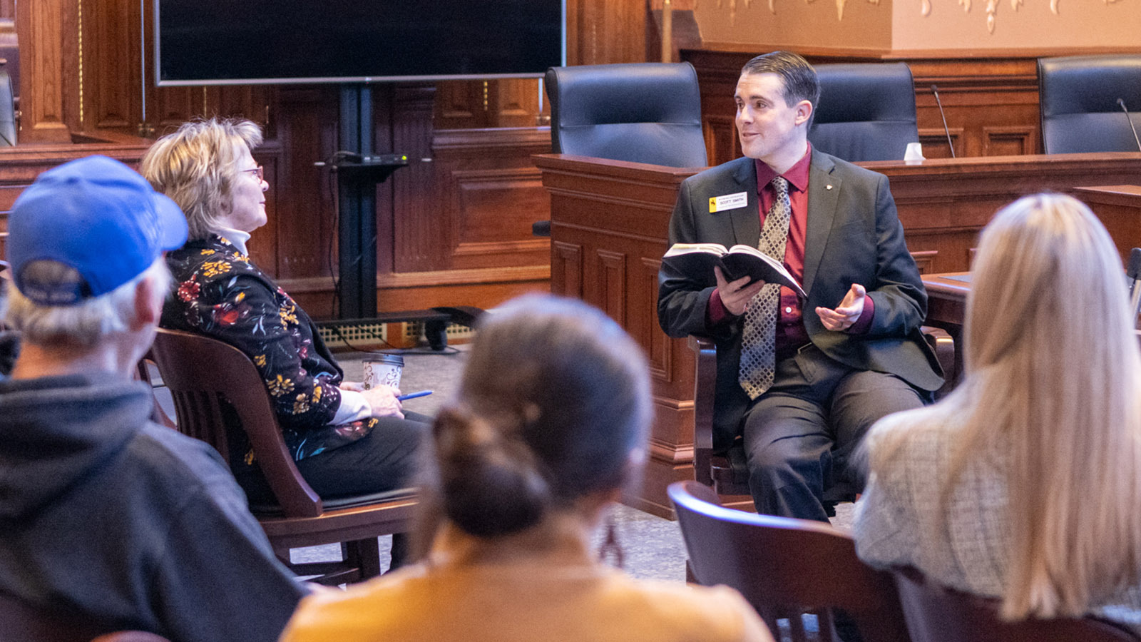 Legislative Prayer Meeting Scott Smith R Lingle 3 2 4 23