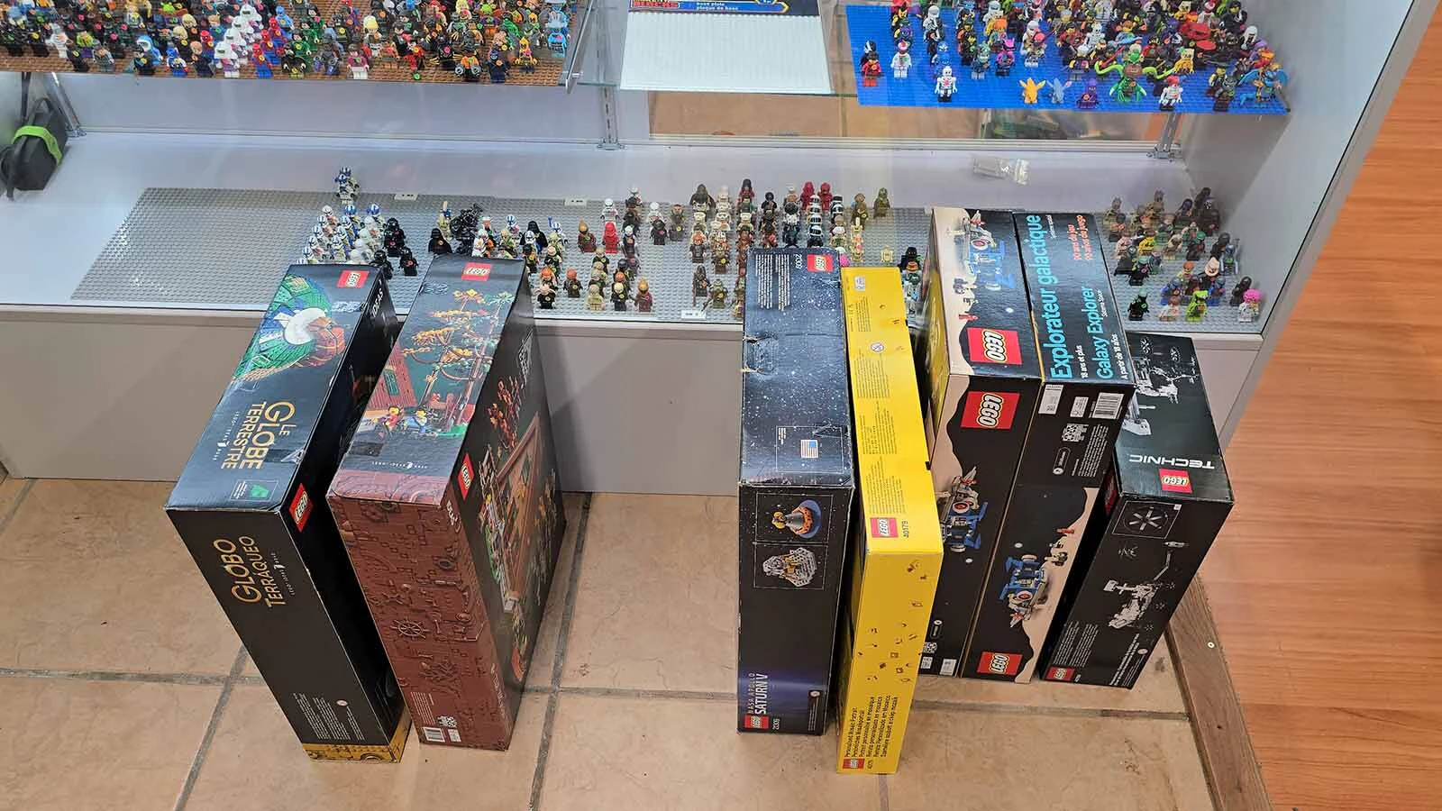 These eight used sets are recent arrivals to the store. Resale shops like Wyoming BrickWorks are sometimes the only way to get retired sets that are no longer officially sold. Their value can range into the hundreds and even thousands of dollars.