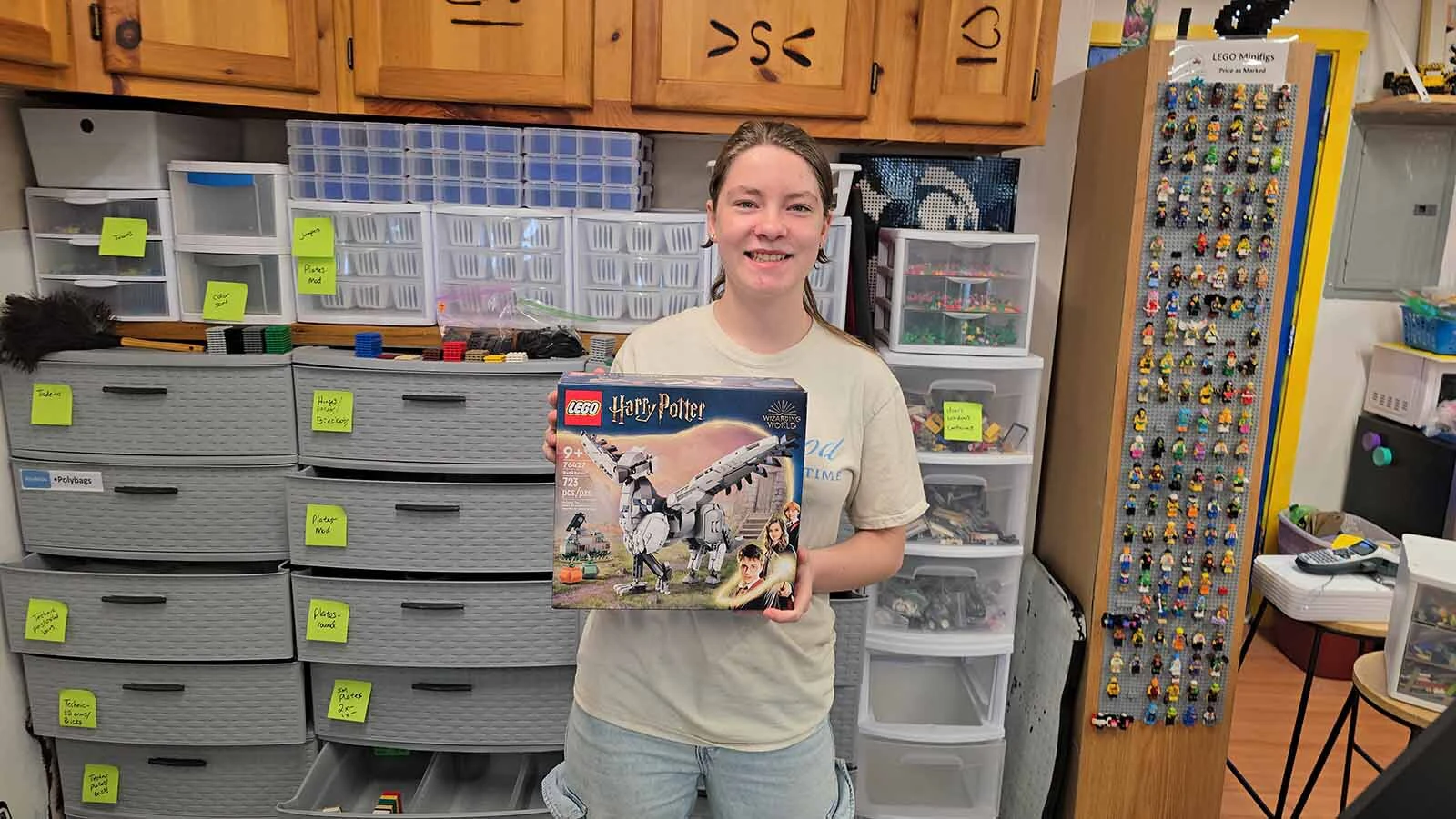 Amelia Dix says working at her family's LEGO store has helped her learn more than business skills. It's also built her confidence and made her much more comfortable speaking to people.