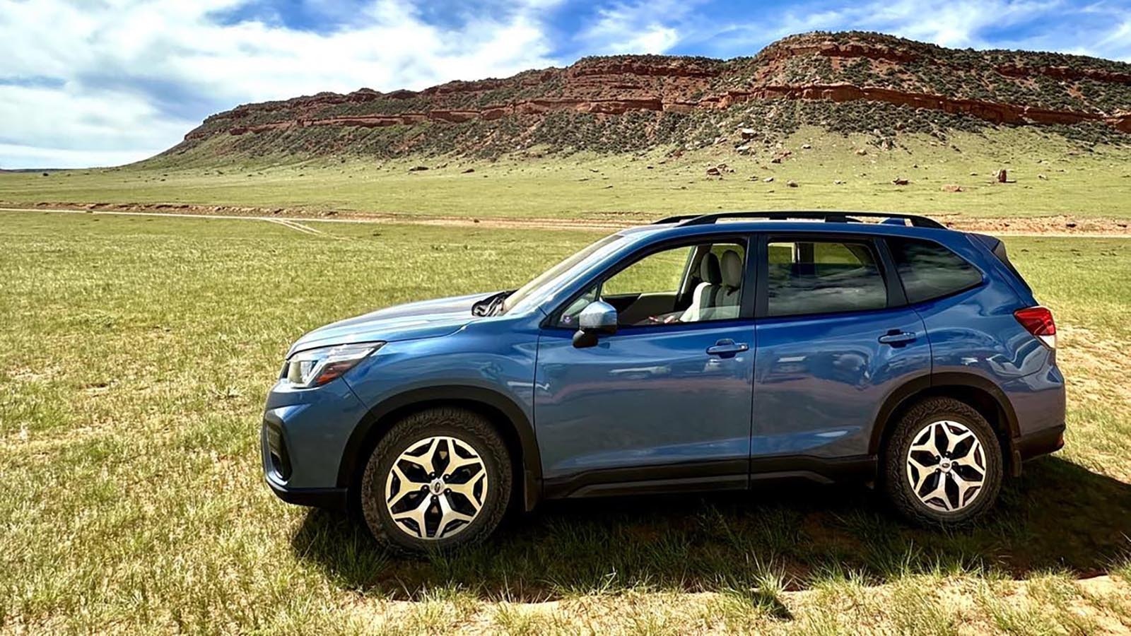 Lesleigh Ann Schaefer has put 100,000 miles on her 2019 Subaru since moving to Wyoming and at least 80,000 of those miles have been in the back country of Wyoming on gravel and dirt roads.