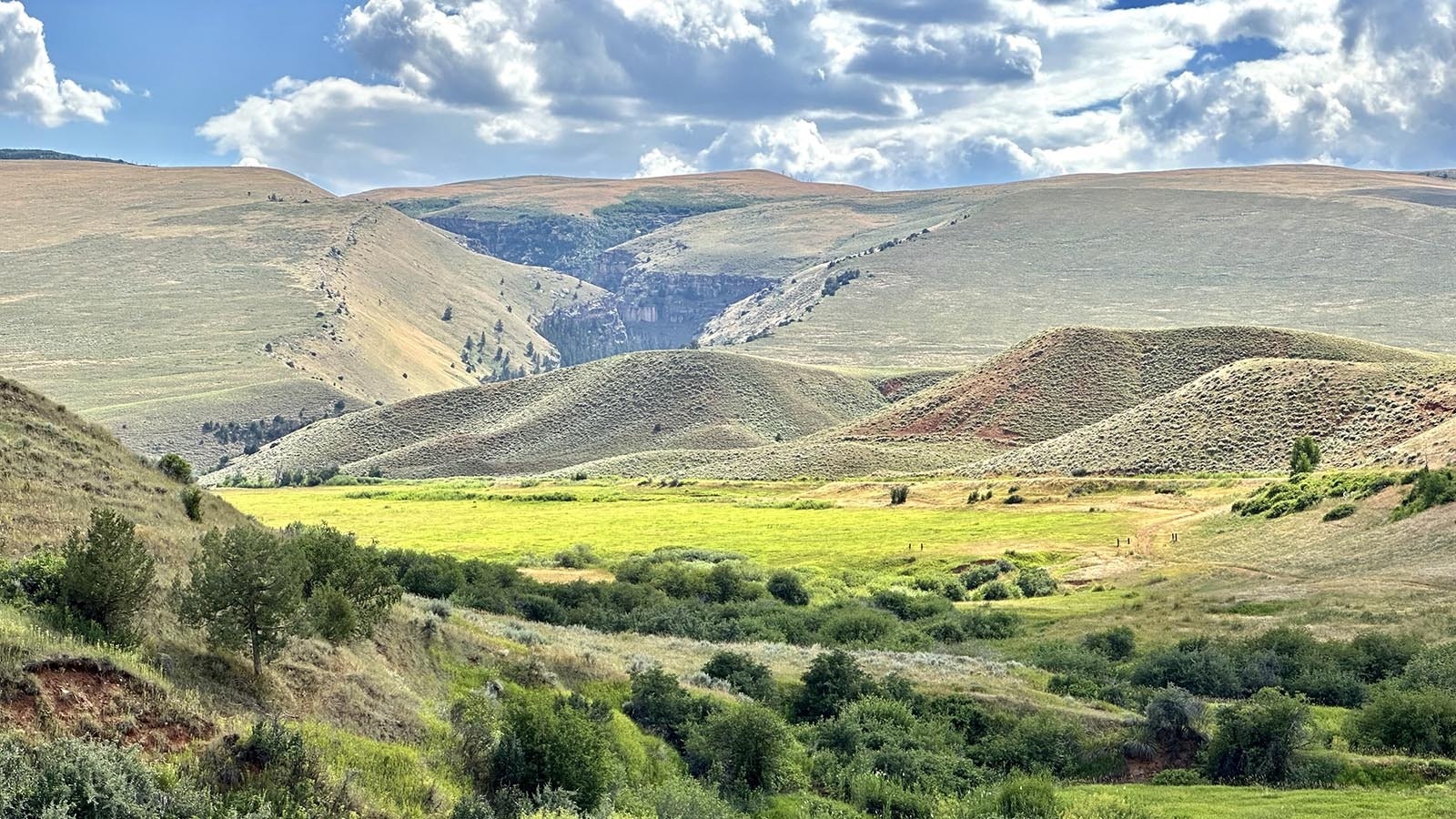 Red Canyon, Lander. Photographer Lesleigh Ann Schaefer has spent the past five years exploring the backroads of Wyoming. Her last car trip was in May when she got the diagnosis of cancer. She said that she is okay and finds comfort in God and with all her friends who are supporting her.