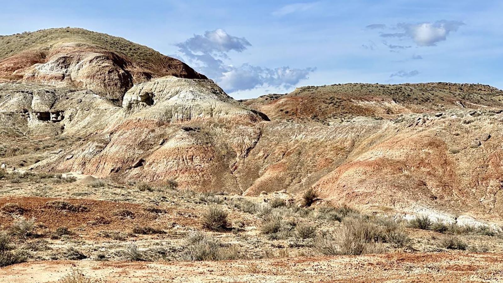 Badlands in the Big Horn Basin near Burlington.