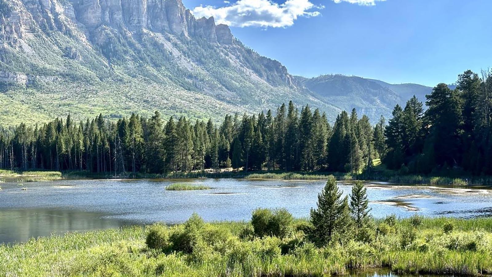 Chief Joseph Scenic Byway heading towards Beartooth, an All American Road