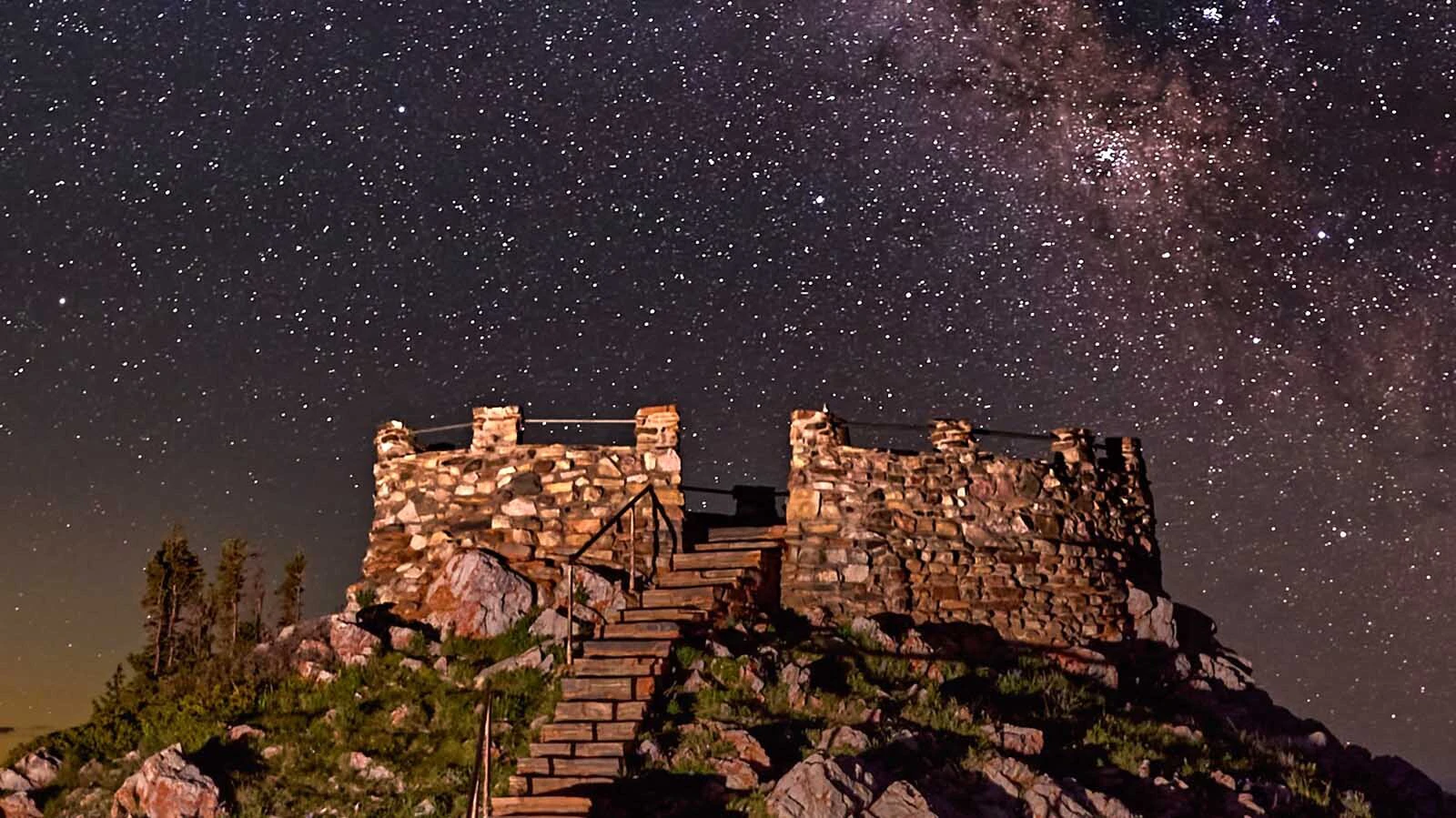 Laramie photographer David Peel calls Libby Flats a remarkable place to watch the night sky.